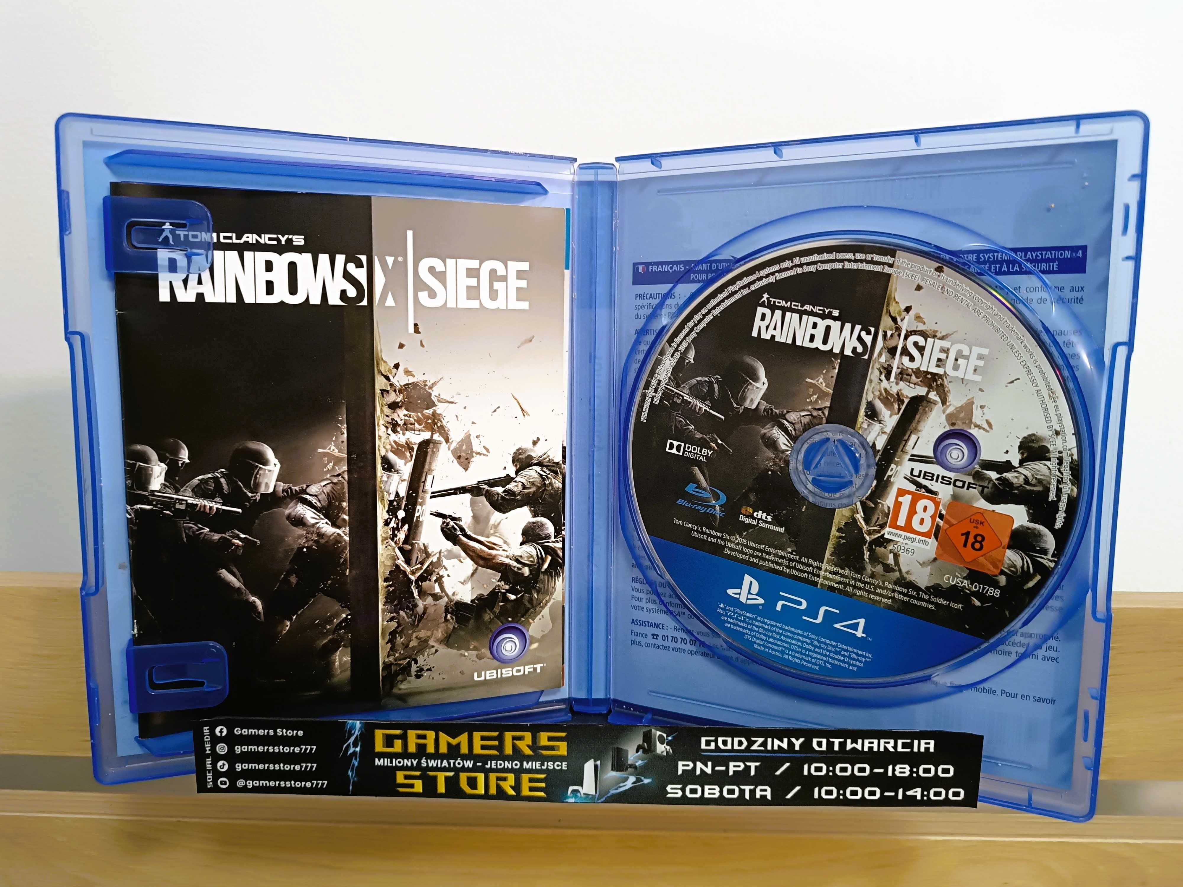 Rainbow Six Siege - Playstation 4 - Gamers Store