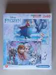 Conjunto puzzles Frozen 5 anos