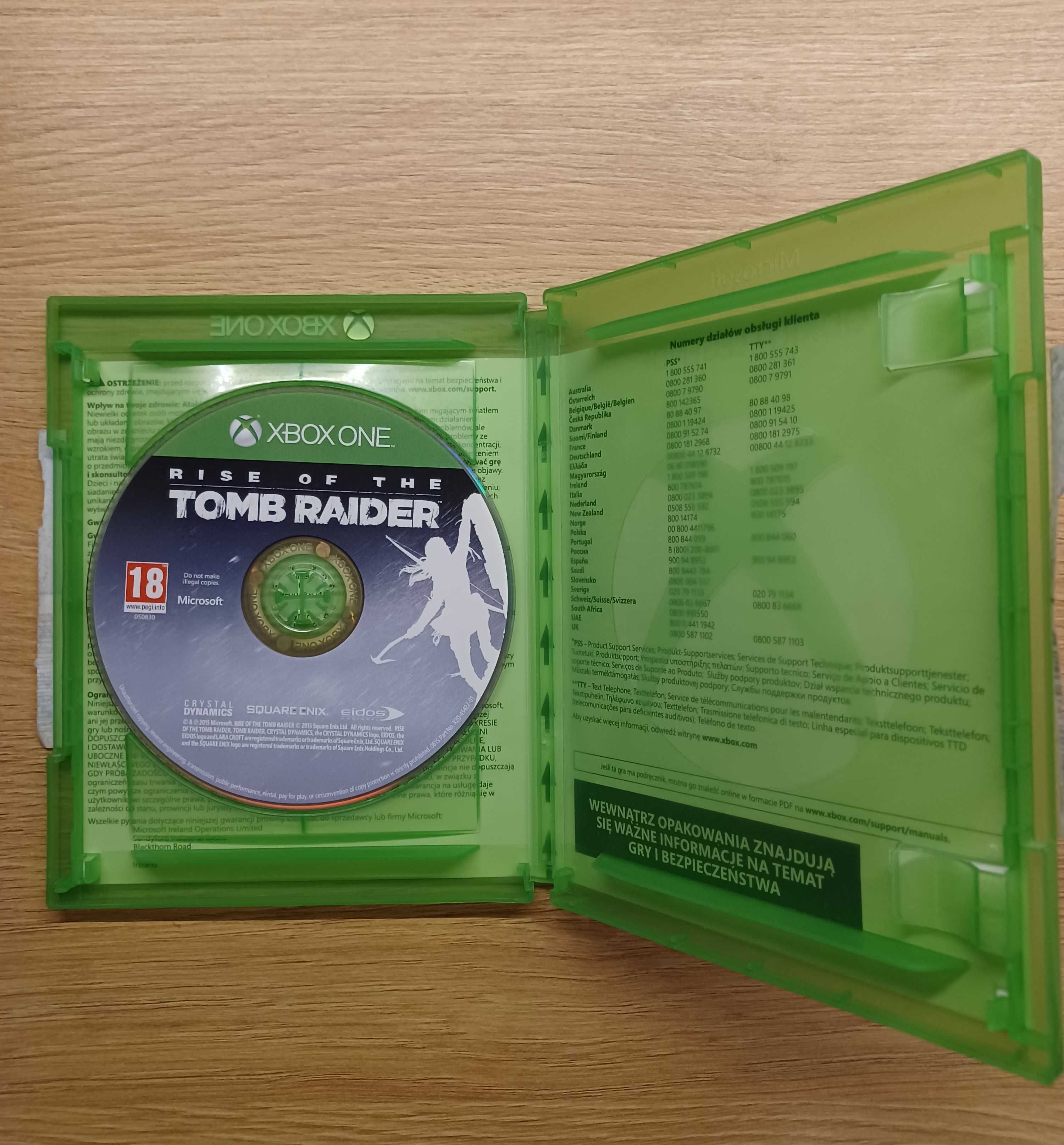 gra Rise of The Tomb Raider XBOX One