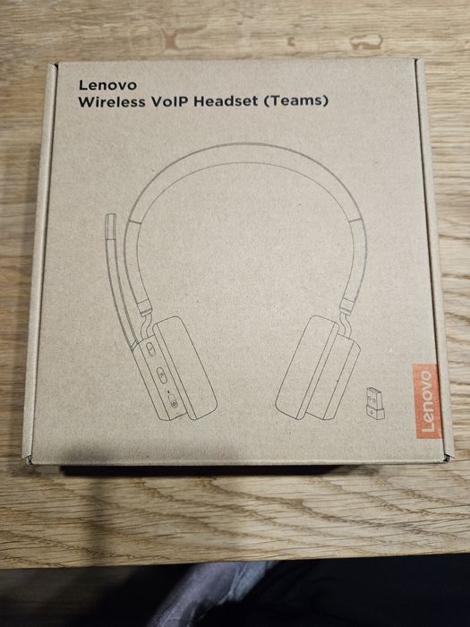 Zestaw słuchawkowy Lenovo Wireless VoIP (4XD1M80020)