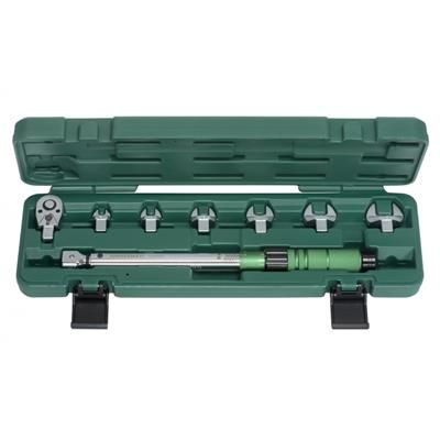 Klucz dynamo 3/8" 10-60Nm z wymiennymi końcówkami