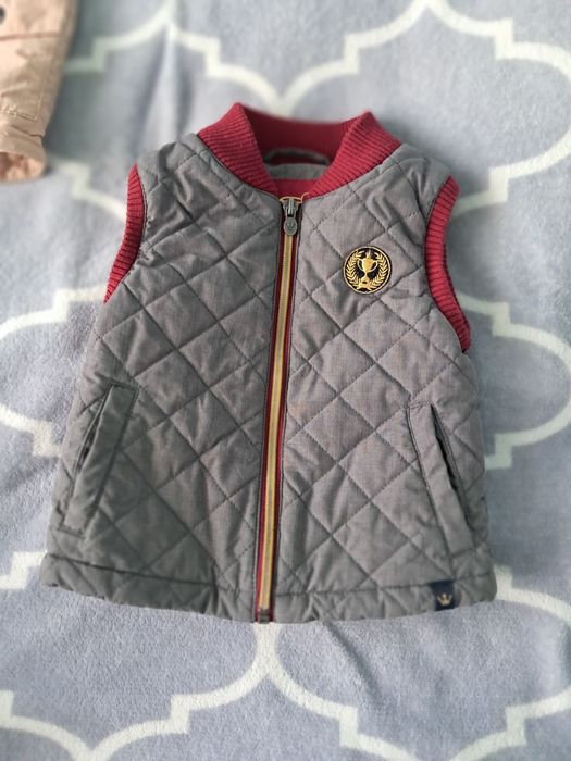 Bezrękawnik chłopięcy r.80