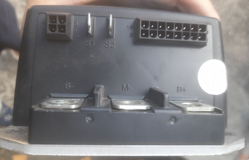 Controlador de motor eléctrico Curtis SepEx