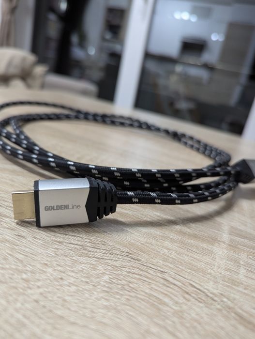 Przewód / kabel HDMI GoldenLine Premium 4K 2,5 m