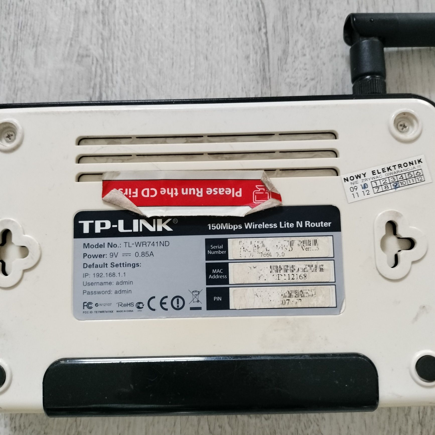 Router TP-Link WR741ND