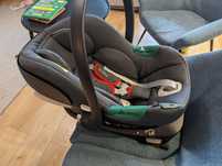 Cybex aton B2 z bazą isofix po jednym dziecku stan bardzo dobry
