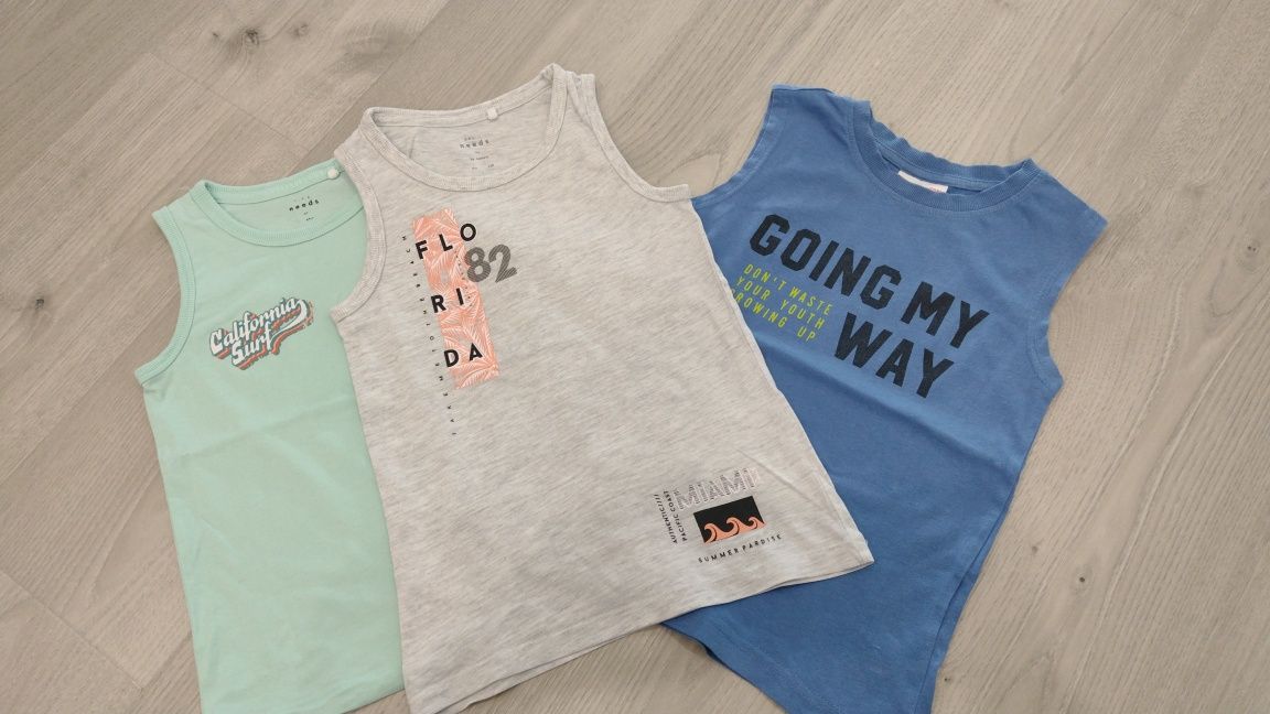 T-shirty/bokserki chłopięce r 116