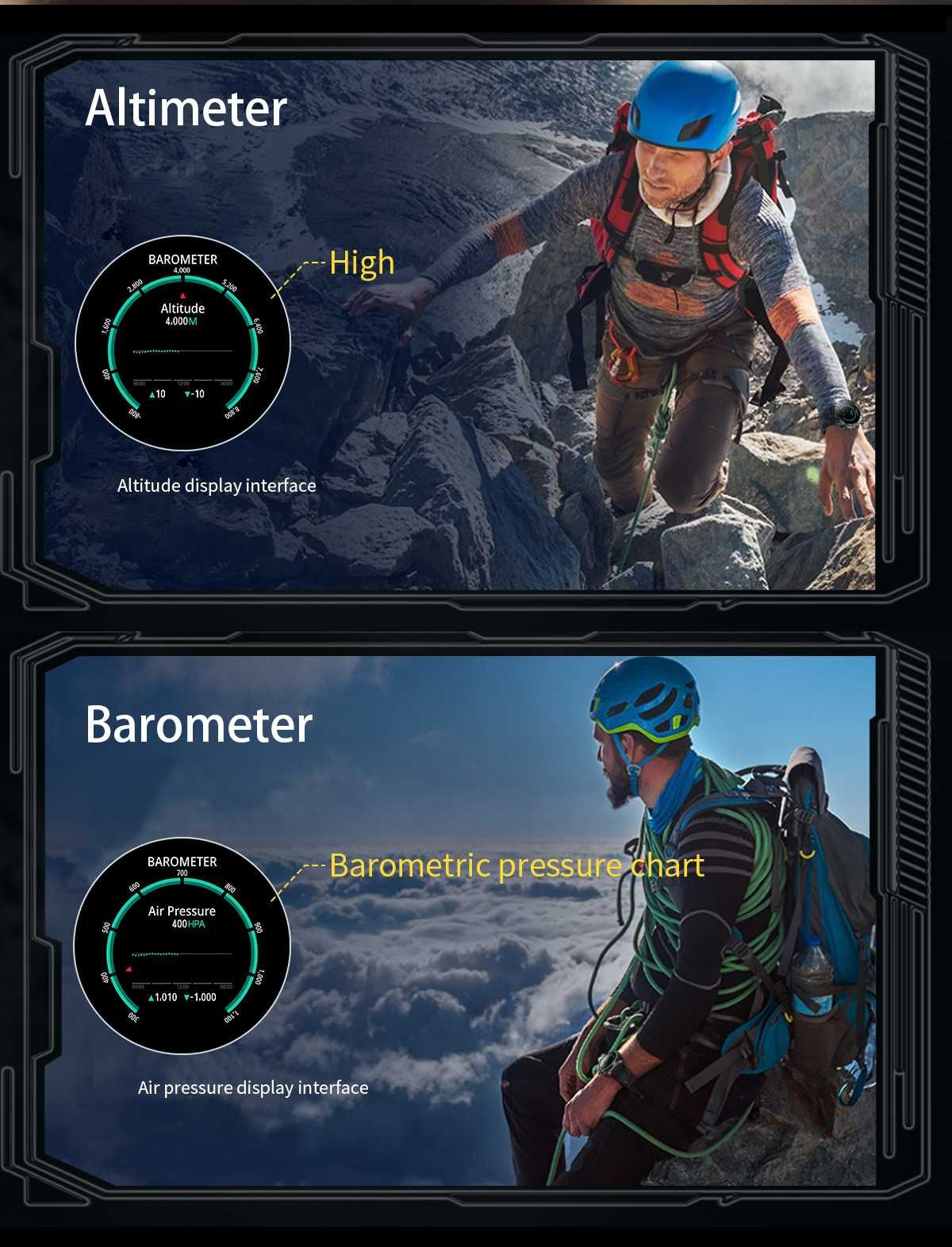 Смарт часы: LIGE KC80. PRO. NFC. Compass. Barometr.LED-фонарик.