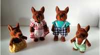 SUPER STAN Zestaw Forest Families vintage Sylvanian wilki