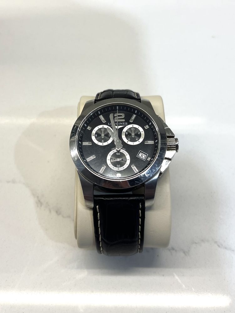 Zjawiskowy zegarek Longines Conquest Chrono L3.660.4.56.3