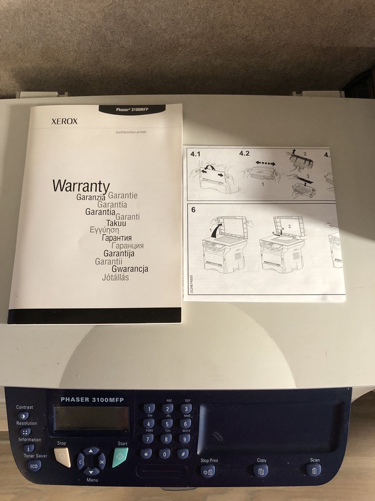 Продам XEROX три в одному: ксерокс, принтер, сканер