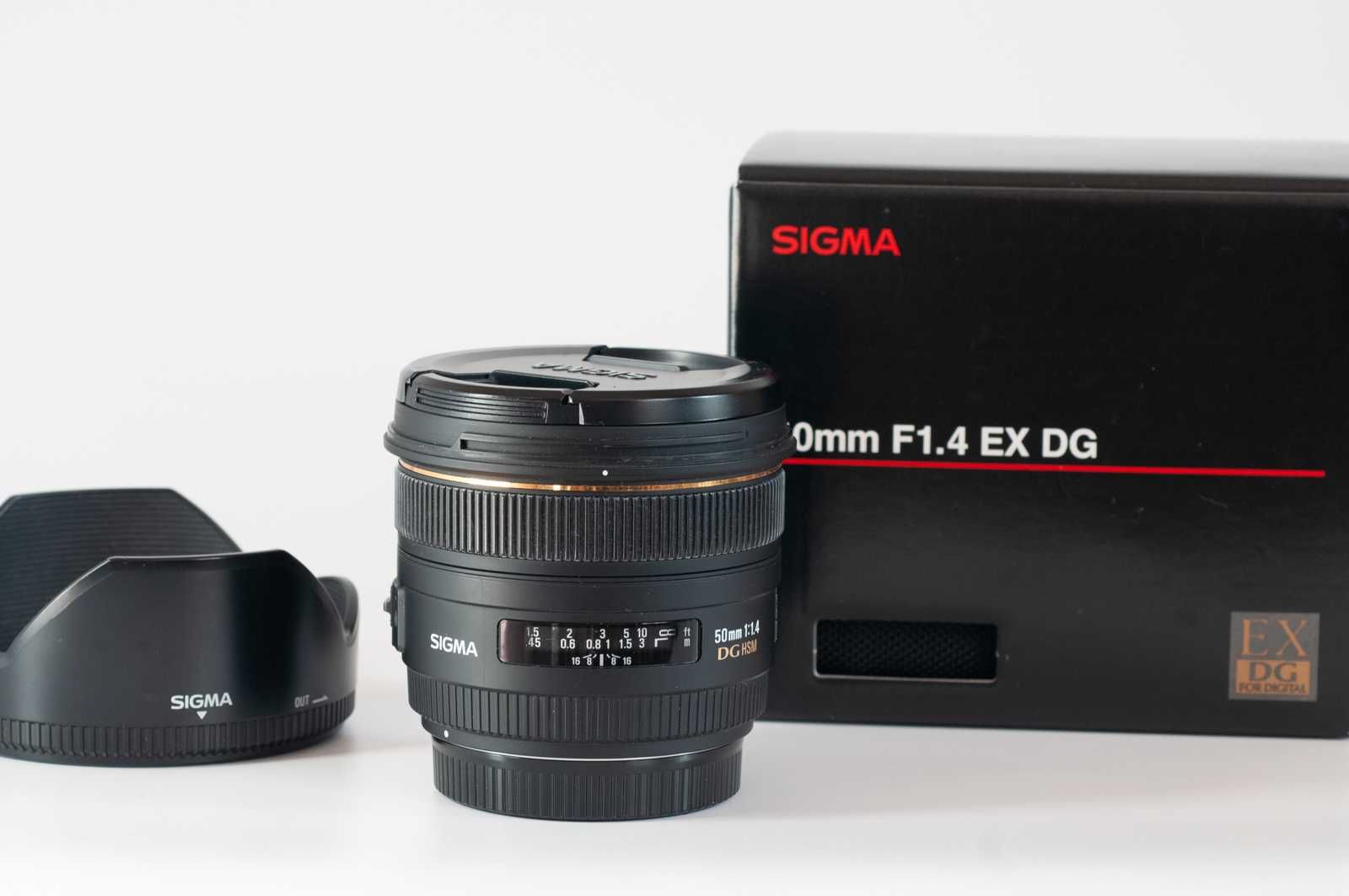 Sigma AF 50mm f/1.4  DG HSM для Canon EF