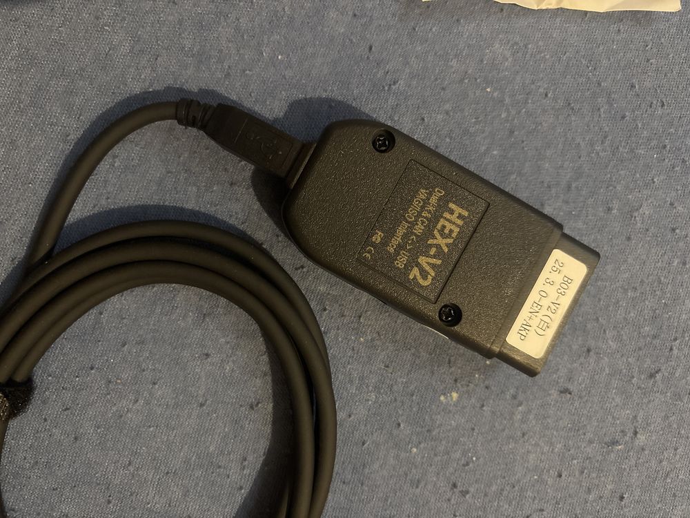 Hex v2 interfejs diagnostyczny vcds kabel i program