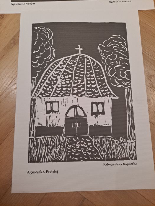 Drzeworyt prce na papierze