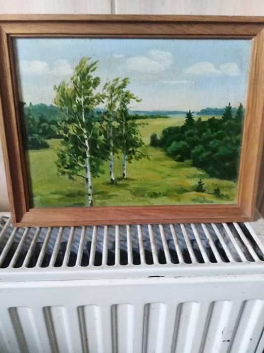 " Вересень на Ворсклі" П.І. Личко ,1924-2009 , холст масло ,18 * 24