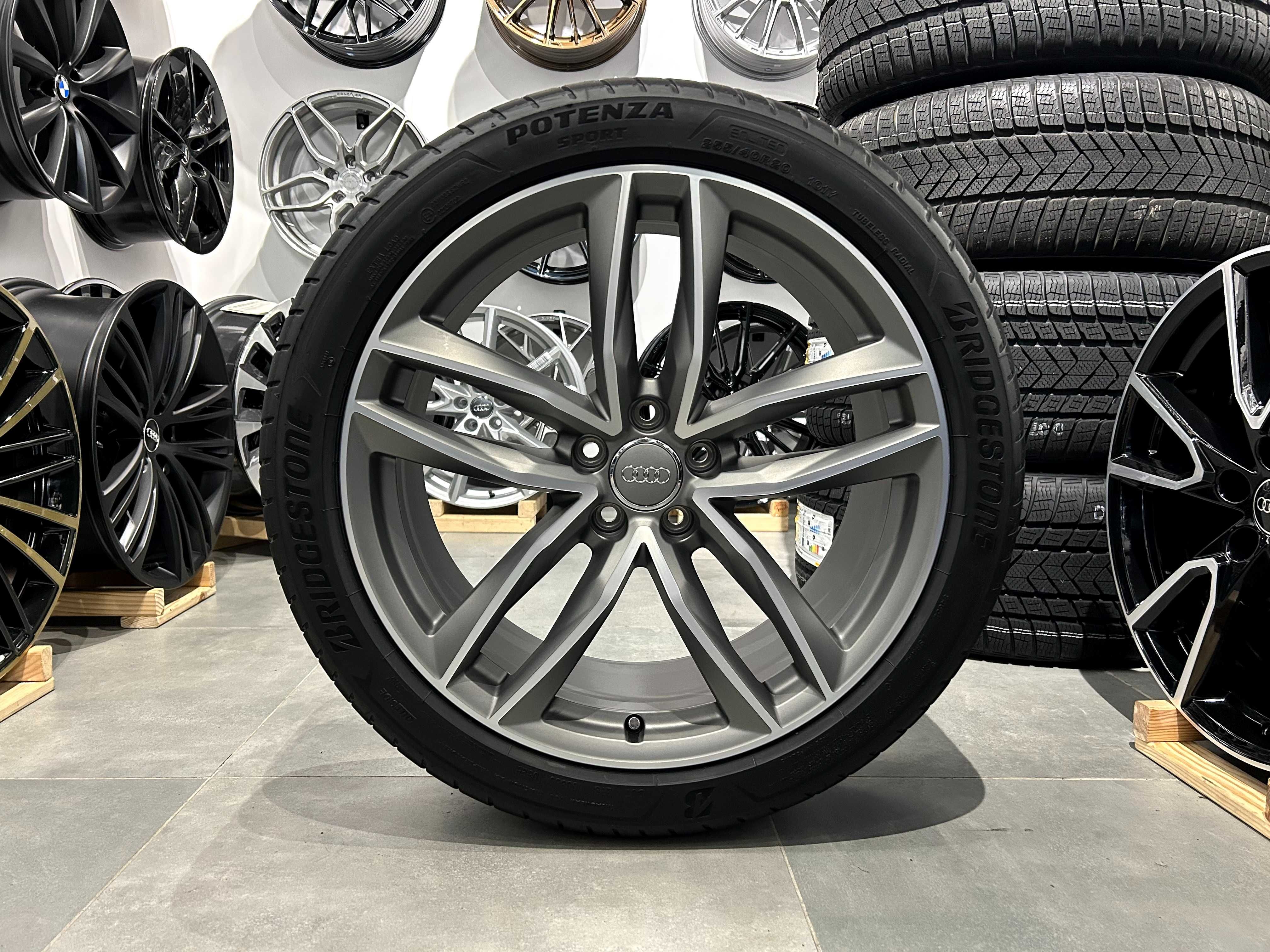 Oryginalne koła letnie 20 5x112 Audi A6 C8 Bridgestone 255/40R20 4G960