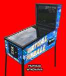 Pinball Flipper wirtualny do złożenia sklejka 15mm ekran 32" diy