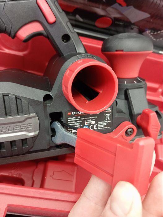 Акумуляторн рубанок PARKSIDE PERFORMANCE PPHA 20Li B2, рубанок парксай