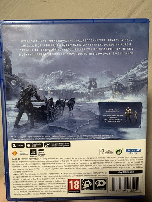 Gra God of War Ragnarok cena do negocjacji