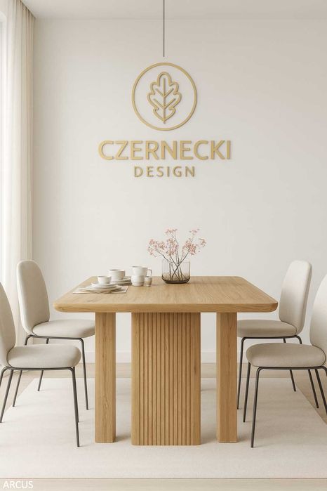 Stół dębowy premium salon jadalnia lite drewno