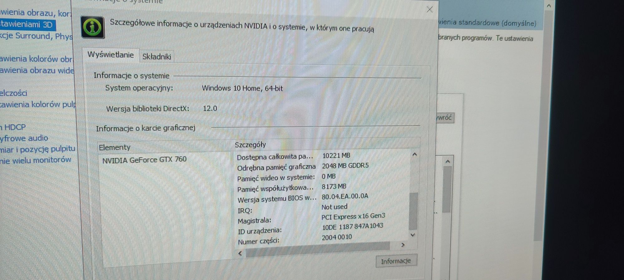 Karta graficzna ASUS NVIDIA GeForce GTX 760