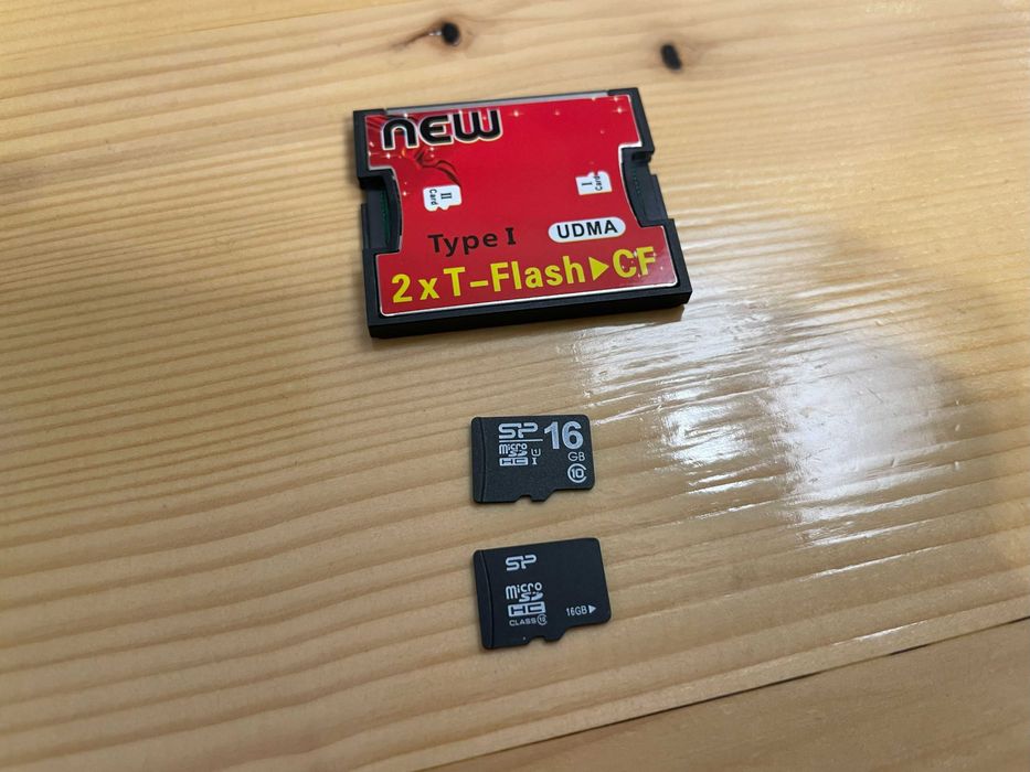 Адаптер-перехідник з microSD на Compact Flash CF Type I