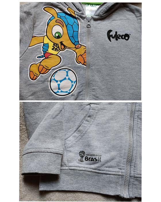 2 bluzy, zapinane, dla chłopca, r. 134