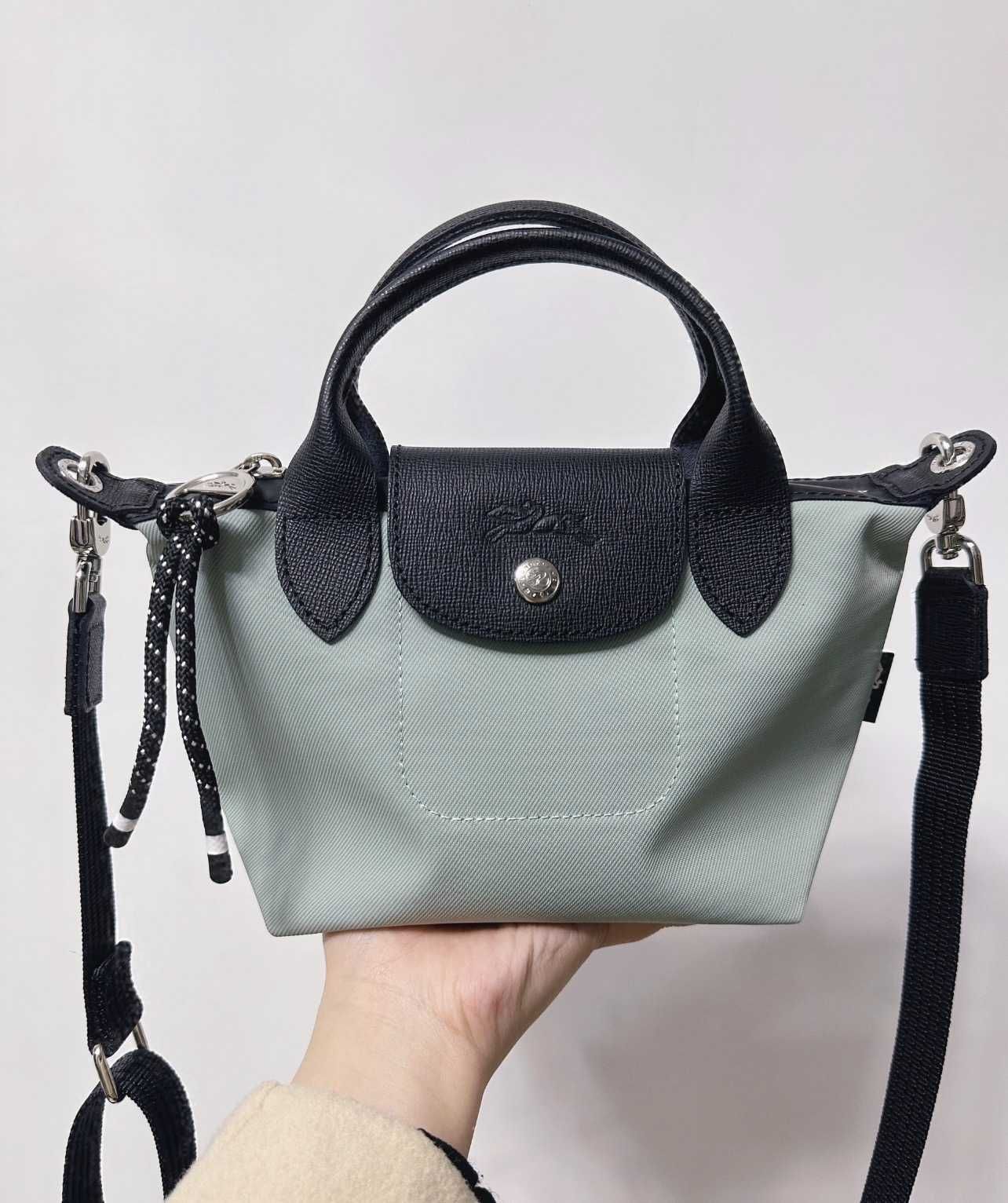 Torebka LongChamp Le Pliage Energy XS Turkusowy