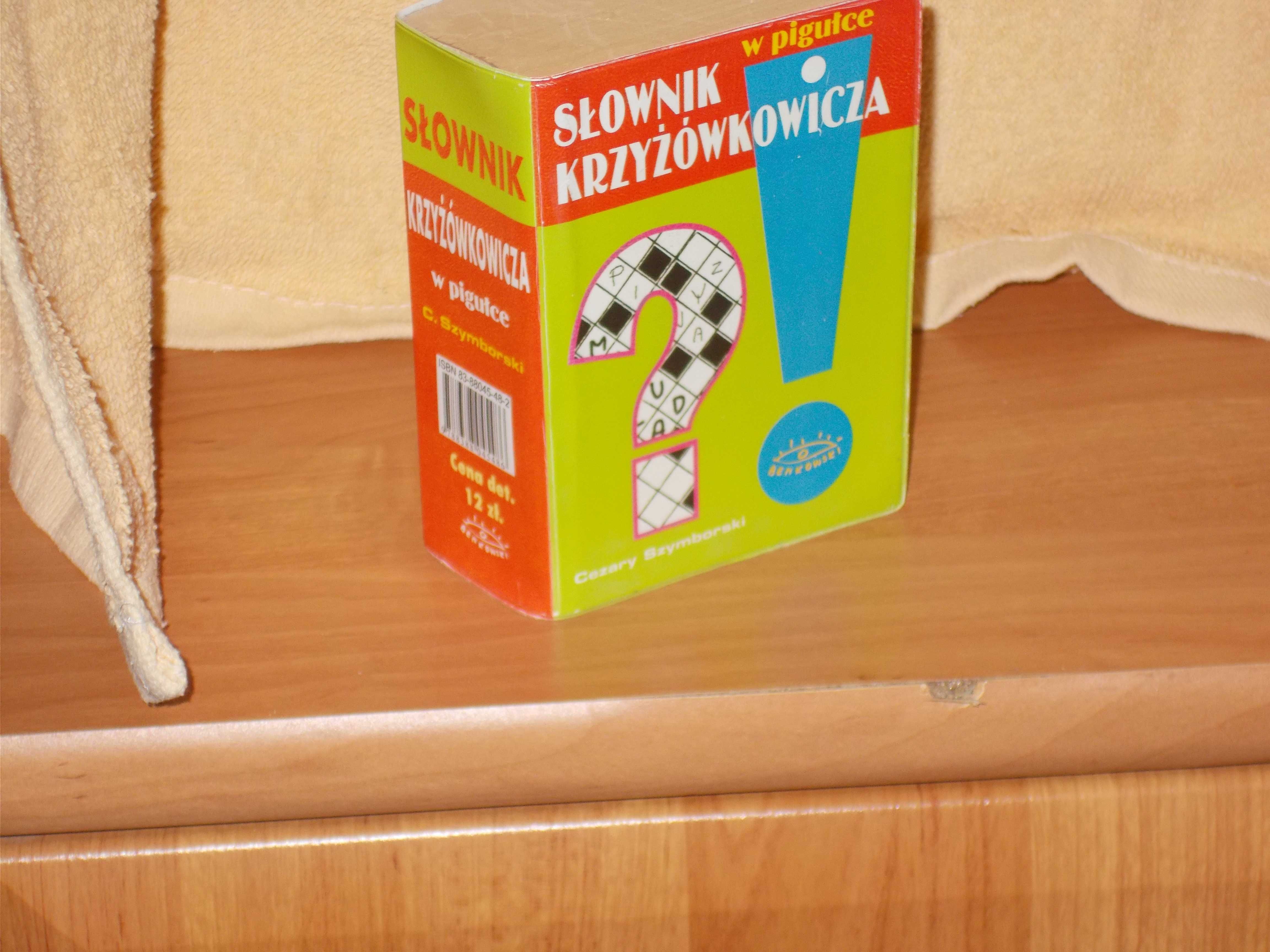 Słownik krzyżówkowicz Leksykon szaradzisty