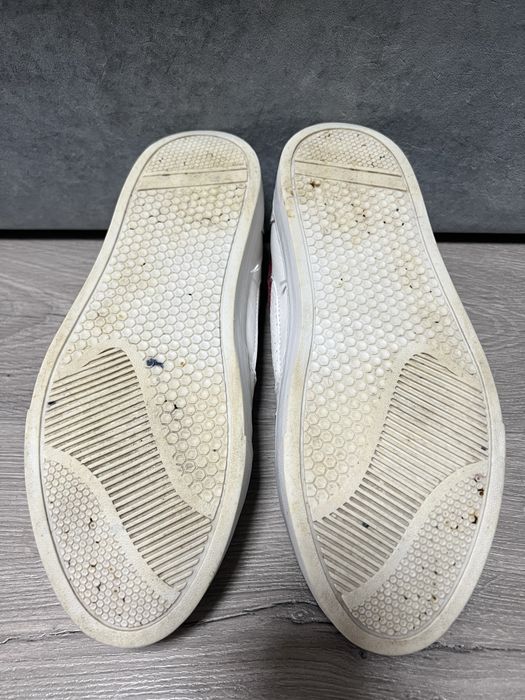 Polo wear білі чоловічі кеди, кросівки з перфорацією, р. 41,5