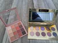 Palety cieni Eveline i Loreal
