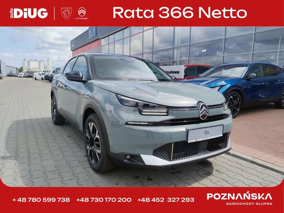 Citroën C4 Abonament z ratą 598zł netto!