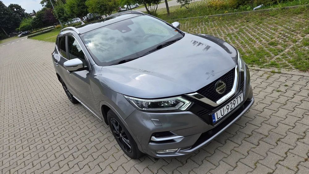 Nissan Qashqai Najbogatsza Wersja TEKNA+ Świeżo Sprowadzony Bezwypadkowy Serwis ASO