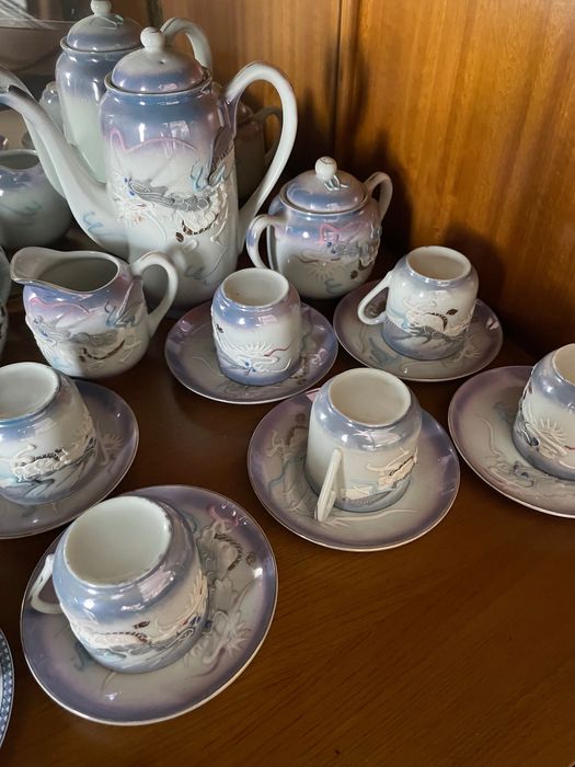 serviço de café com mais de 40 anos chinês