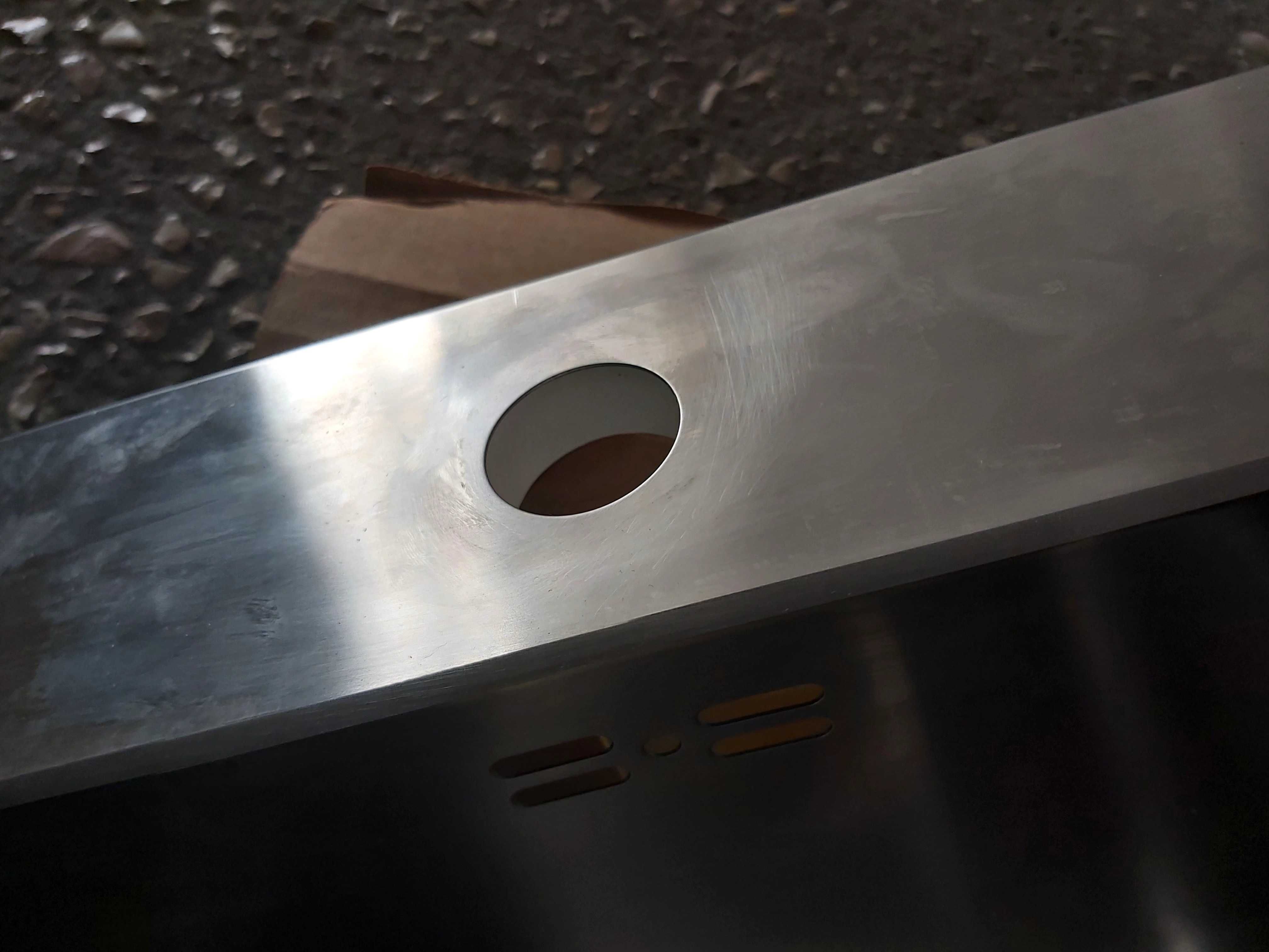 Lava louca inox 46x46