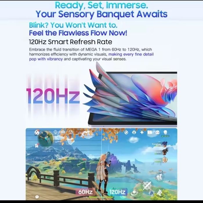 Планшет Blackview Mega 1 8+8/256 gray G99 11.5" 120Hz 8800mah 4G LTE