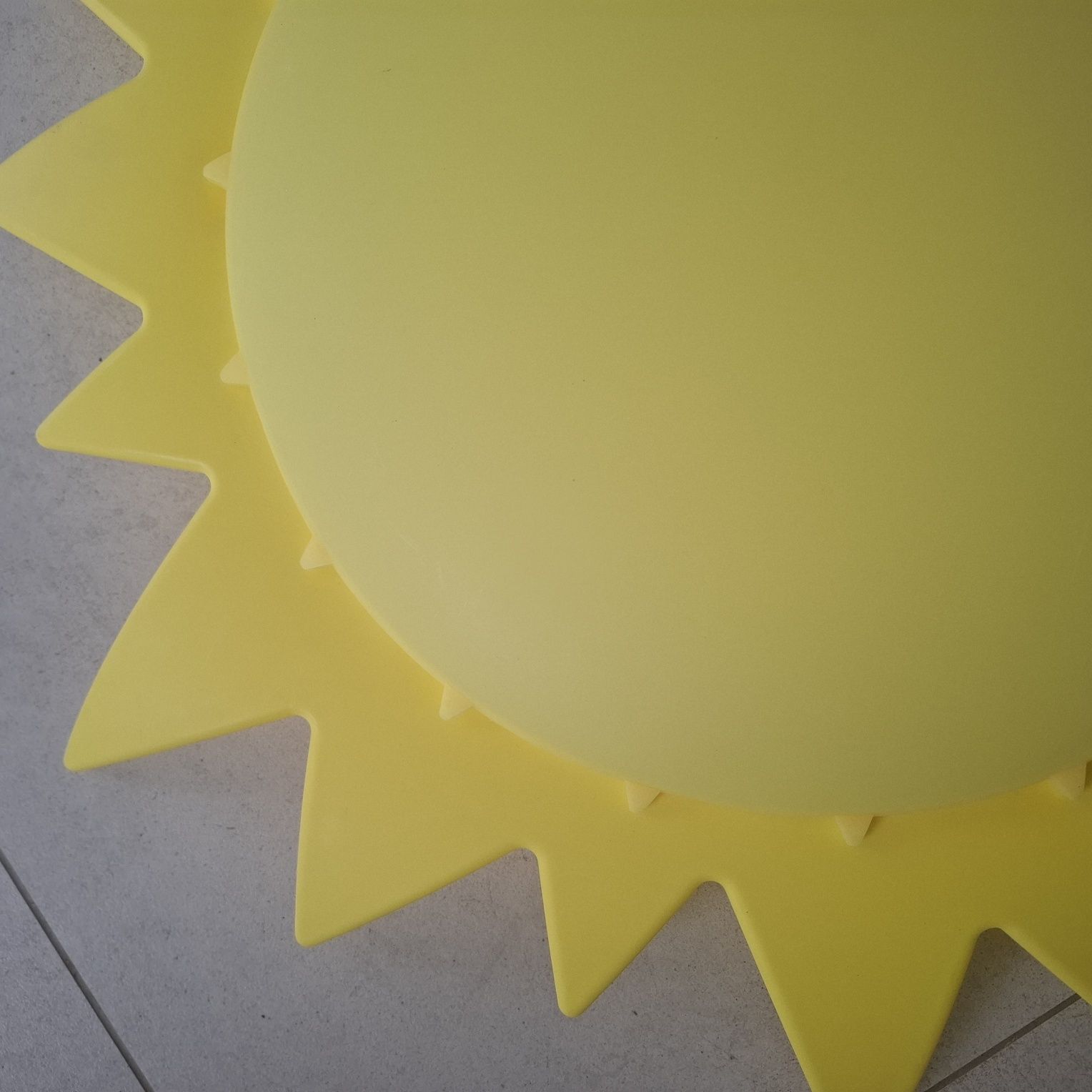 Lampa Ikea smila. Sol. słońce