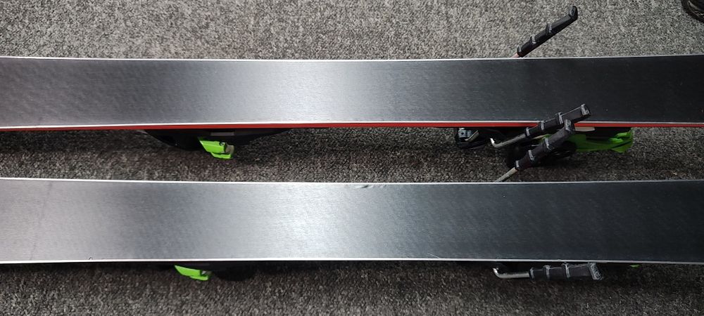 Narty zjazdowe Elan SLX  2022 r + EMX 12