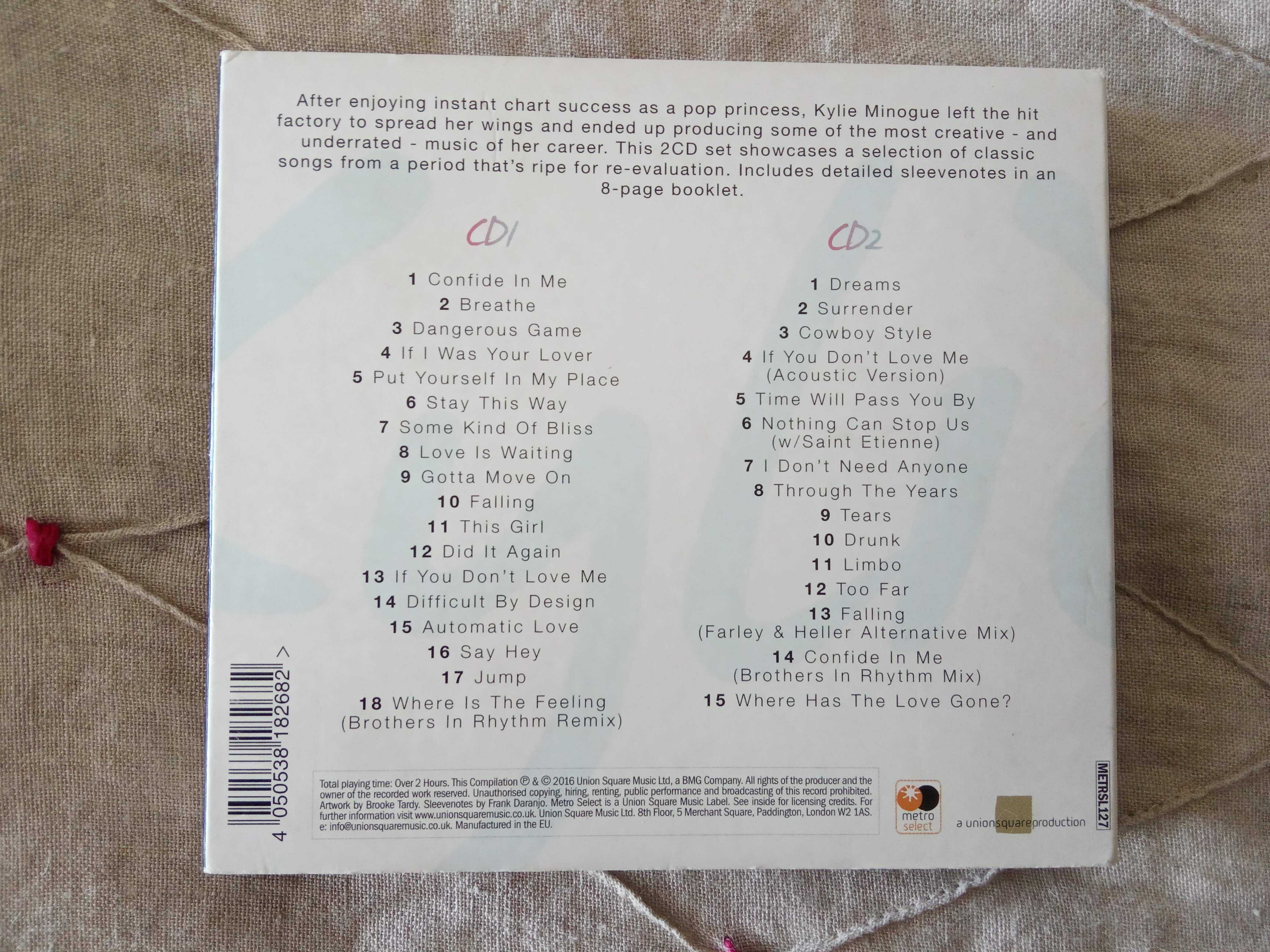 Kylie Minogue – Confide In Me - Duplo CD