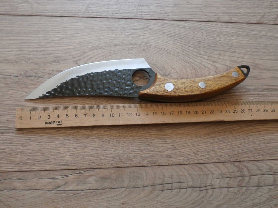 Кухоний Ніж Satori 27.5см для нарізки м'яса,риби,овочів,ножни екошкіра