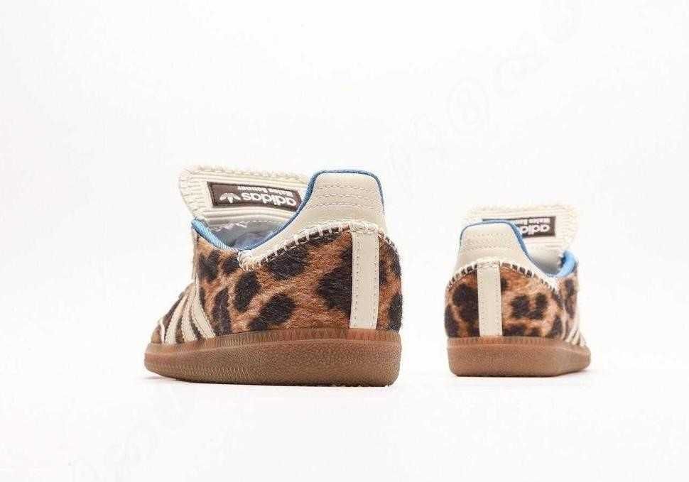 В наличии женские кроссовки Adidas Samba Pony Wales Bonner Leopard 36-