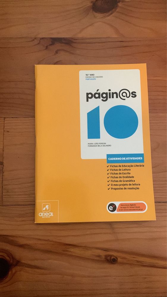 Caderno Atividades Português “Páginas 10” 10 ano