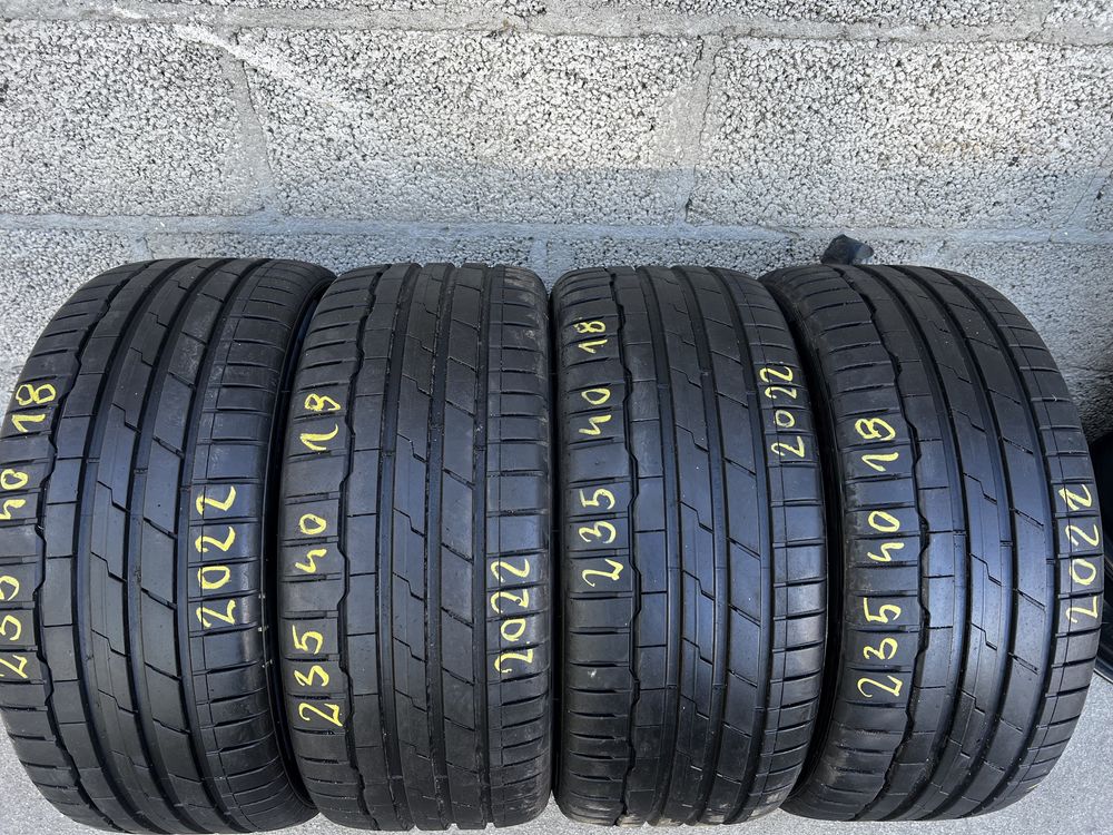 4 opony hankook ventus s1 evo3 235/40/18 2022r. Jak nowe