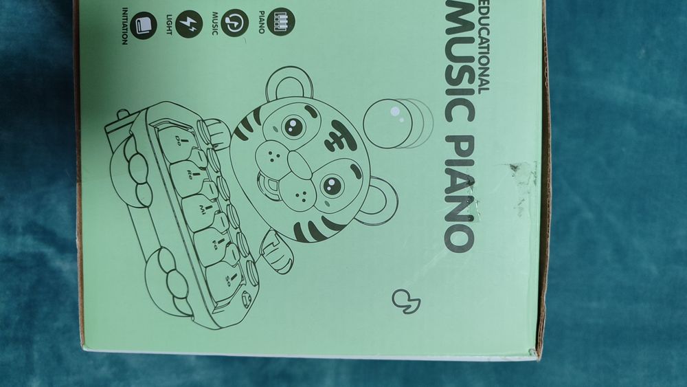 музичне піаніно тигрик інтерактивний