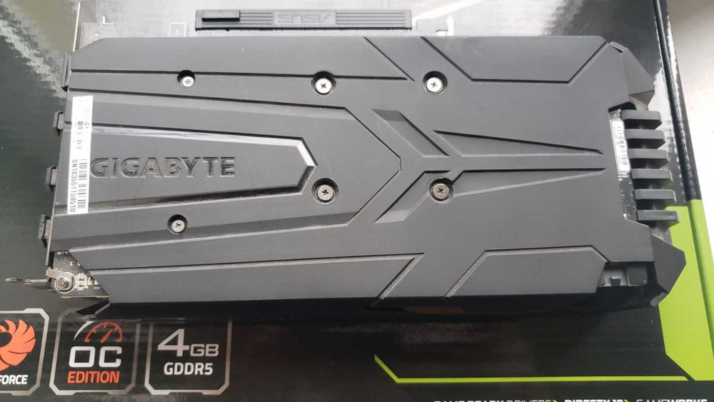 Відеокарта Gigbyte 1050ti Windforce OC 4GB