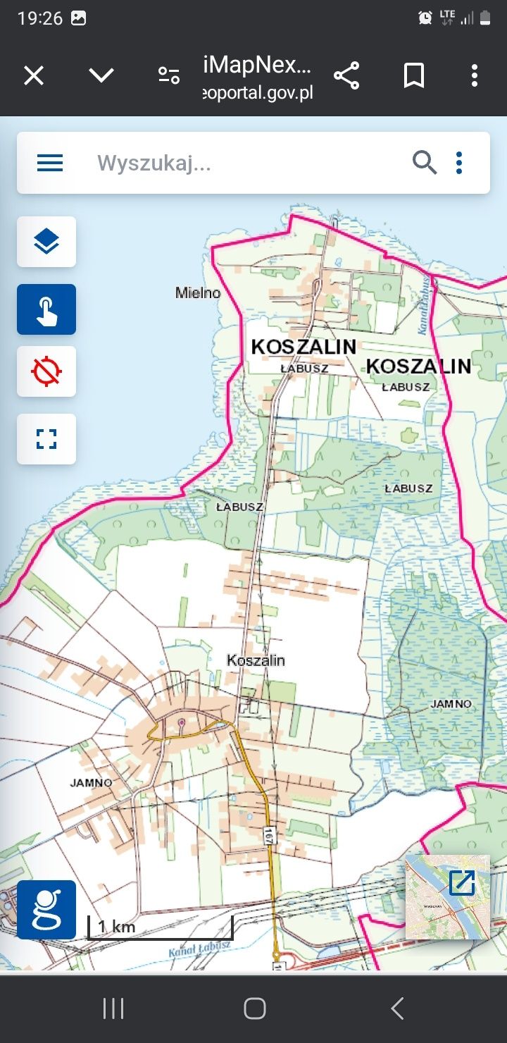 Działka Ziemia Koszalin Łabusz