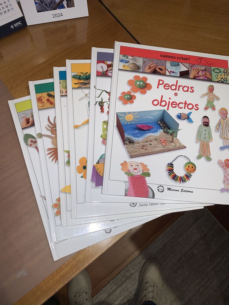 Coleção de 12 livros “Vamos Criar”
