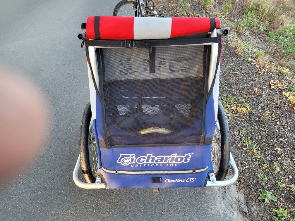 Przyczepka rowerowa Thule Chariot CTS dwuosobowa 2