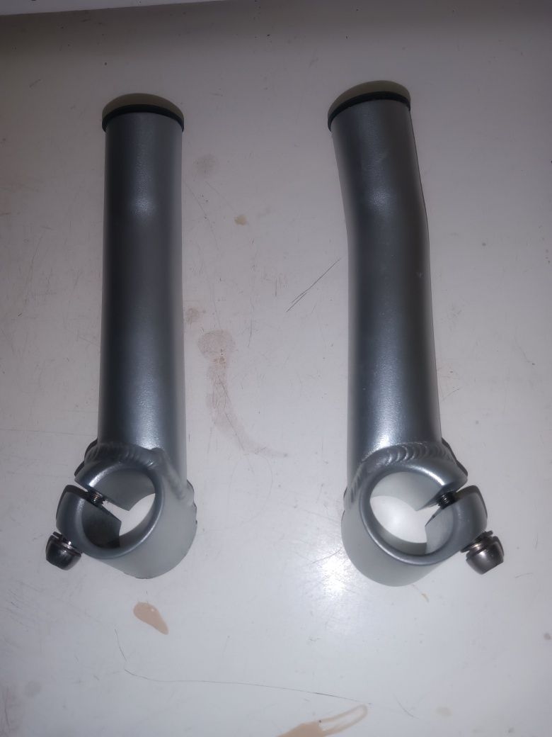 2 pares extensores 10€ de alumínio para guiador de bicicleta