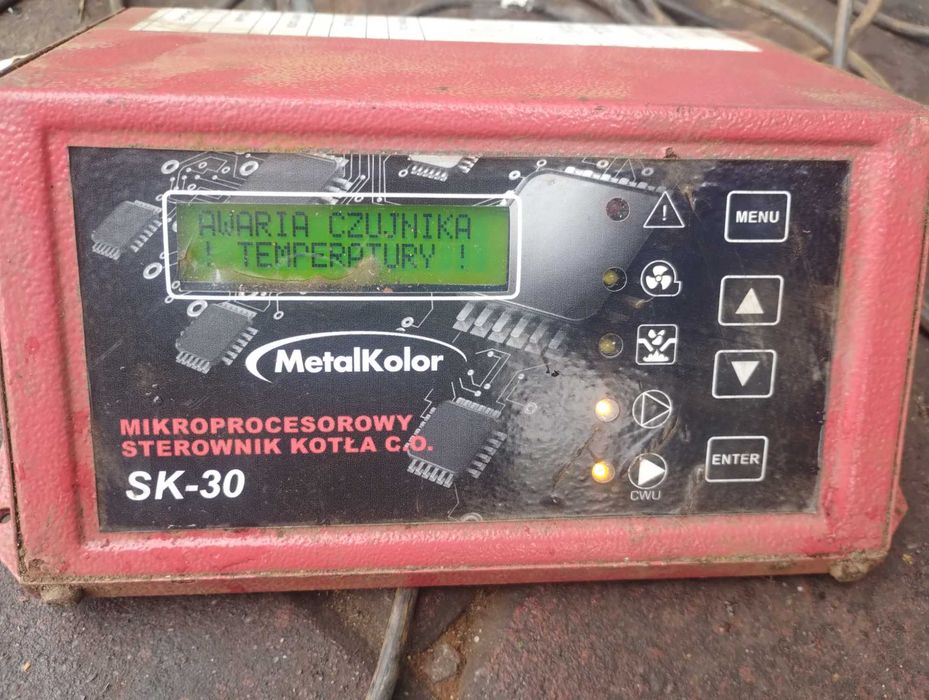 Sterownik sk-30 metalkolor  do pieca kotła podajnik tłokowy sprawny